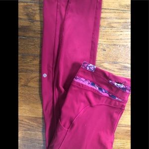 Lululemon speed tight legging size 8